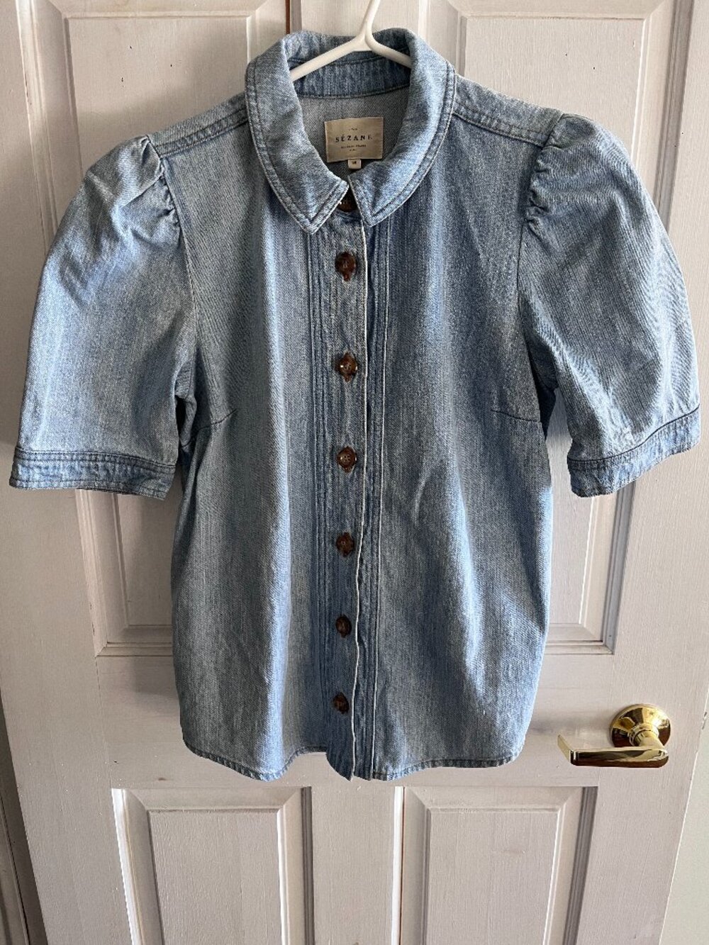 Sezane Denim Shirt